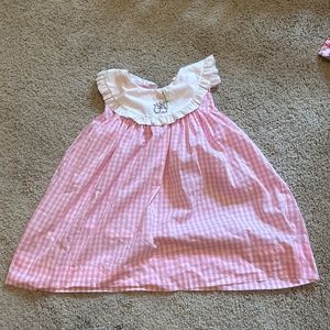 Pink Gingham Dress